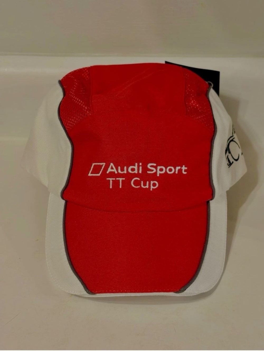 Audi Sport TT Cup Red White Team Cap Racing Streetwear Luxury Hat Adjustable New